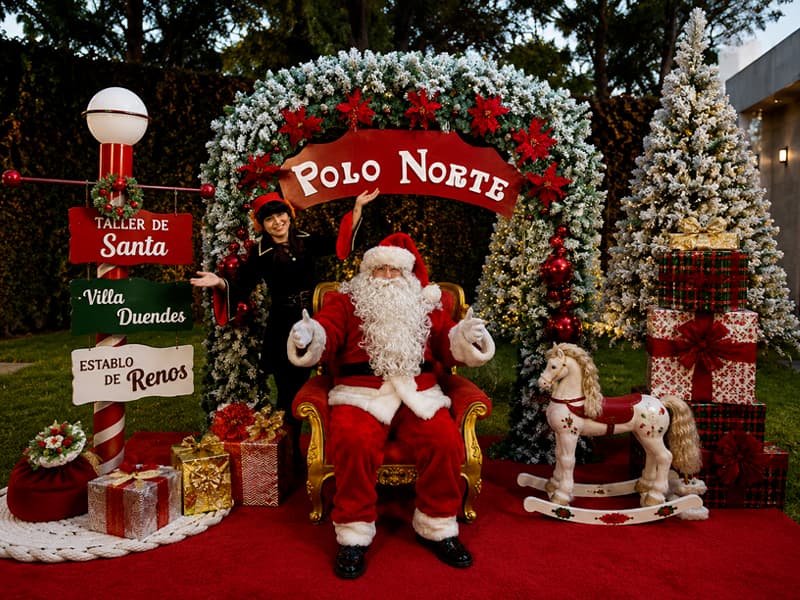 papa noel peru alquiles de mas de 30 escenografias y backing